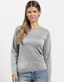 Dames T-shirt LS Promodoro Premium-T Sport Grey